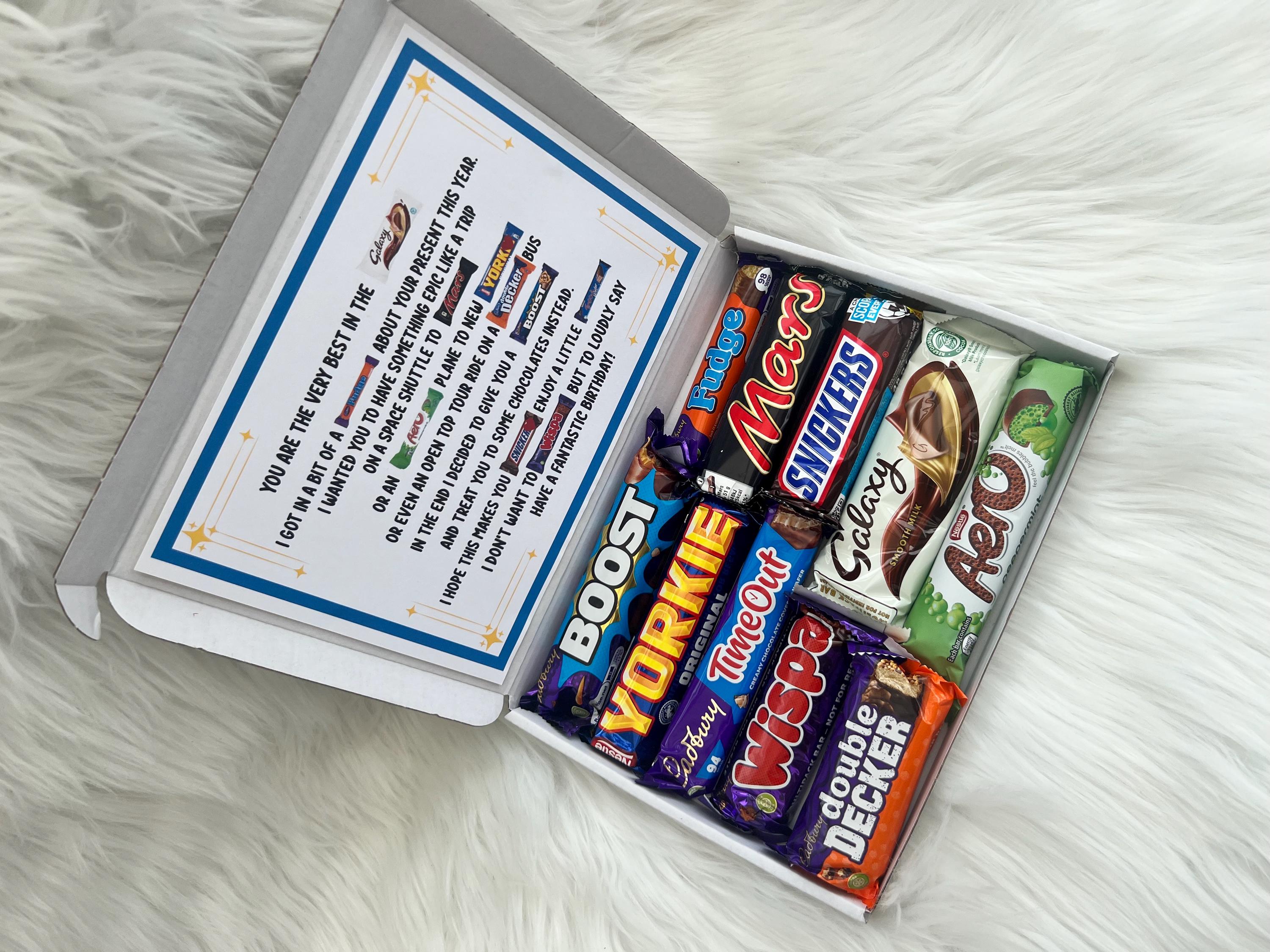 Daddy Chocolate Gift Box Fathers Day Gift for Dad Birthday for Him ...