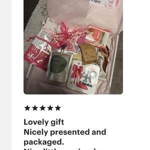 Caja de regalo personalizada para damas por su 40 cumpleaños, regalo fabuloso para ella, regalo para mamá, regalo para su mejor amiga. imagen 7
