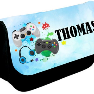 Personalized Gaming Pencil Case: Back to School Gift for Boys