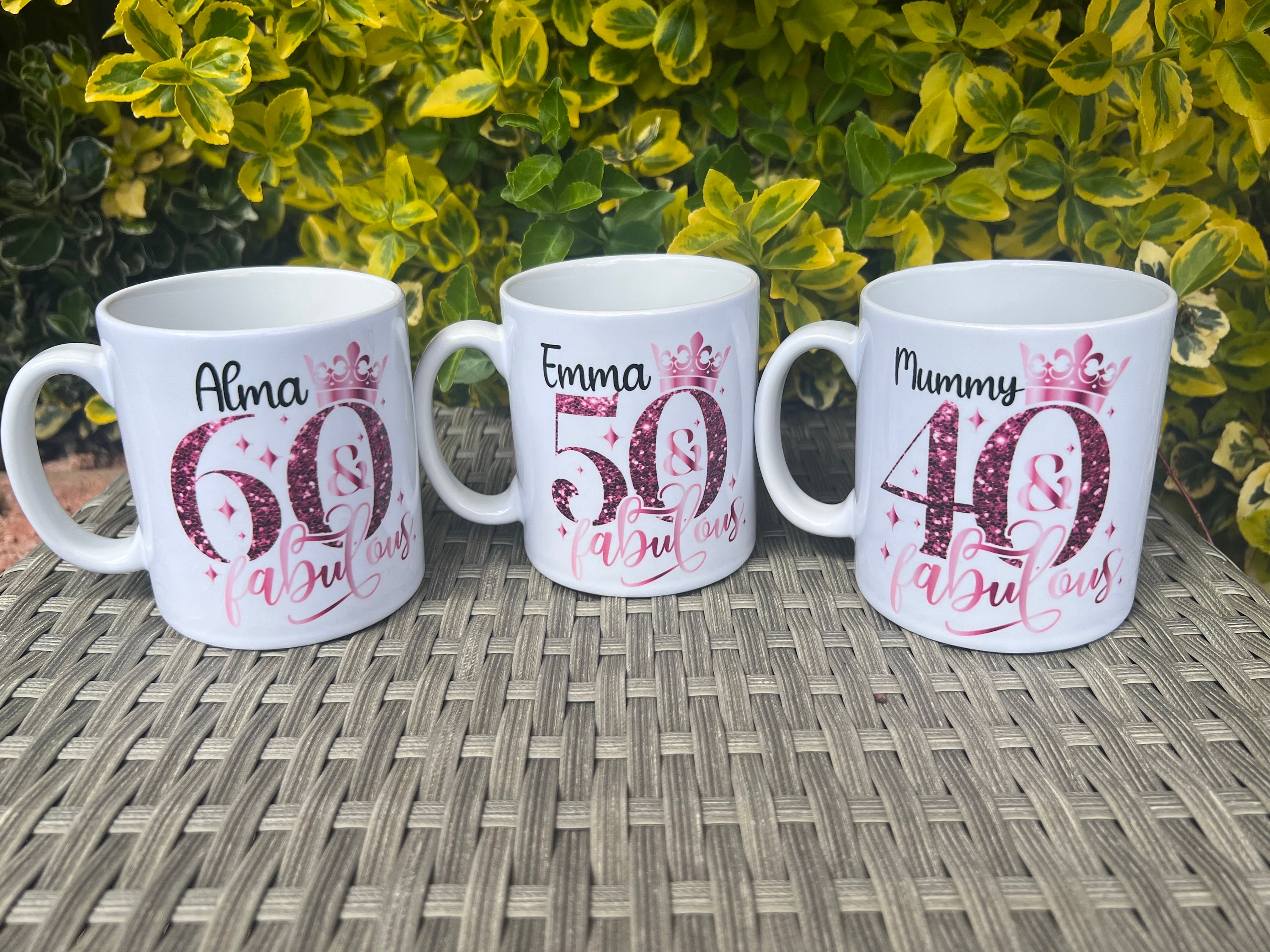 22 oz ceramic coffee mug #25 22 oz Hand painted Ceramic Mug
