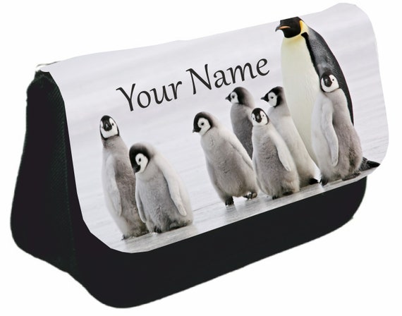 Penguin pencil case deals