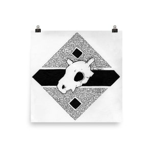 Cubone Matte Print Poster