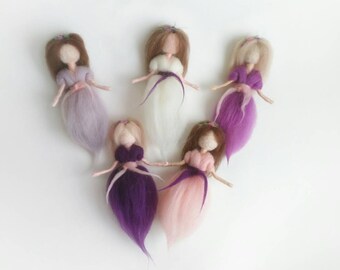 felt fairy dolls