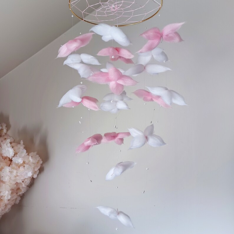 Butterfly mobile nursery