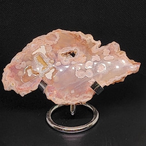 Polished Sakura Agate Slab - 4.97" x 2.70" (4.70 oz)