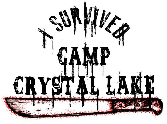 I Survived Camp Crystal Lake Svg Png Etsy