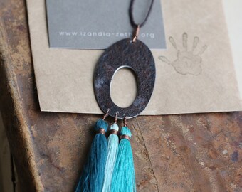 NELLY turquoise - necklace