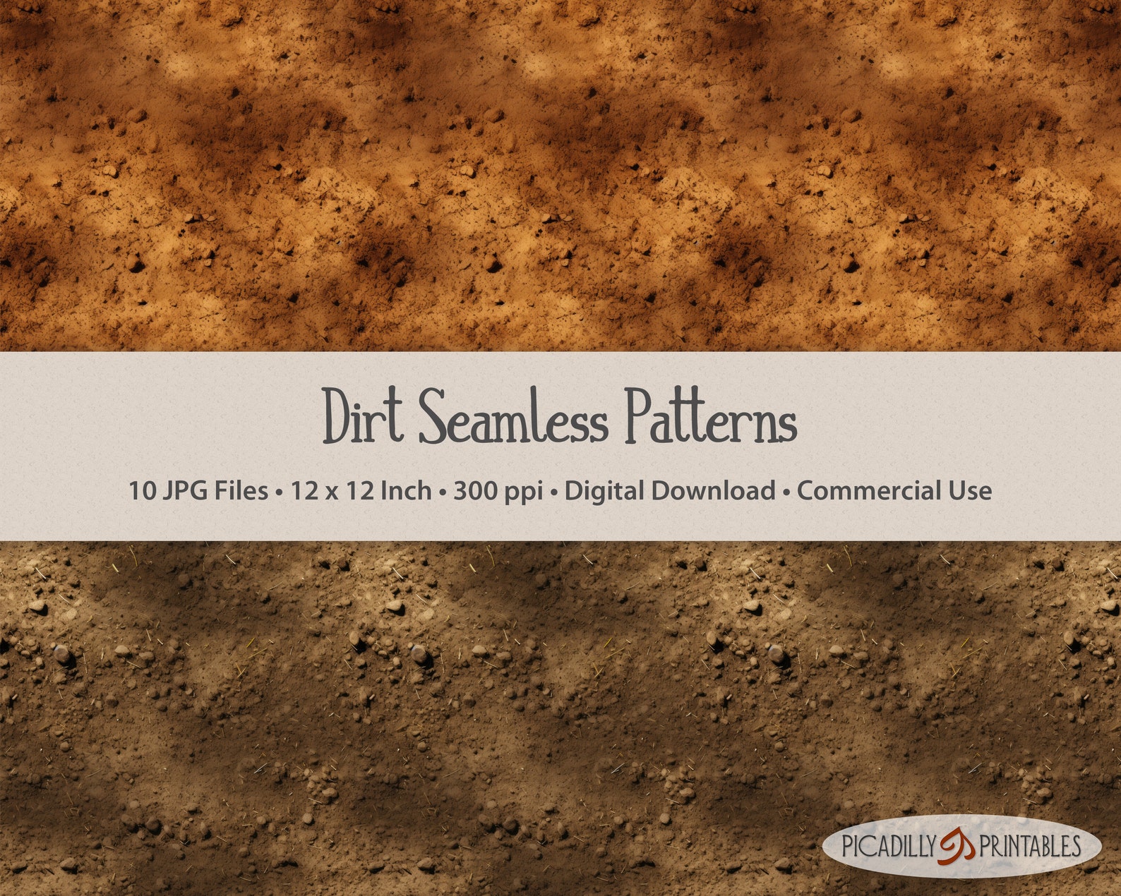 Dirt Seamless Patterns for Wallpapers, Textiles, Wrapping Paper - 10 ...