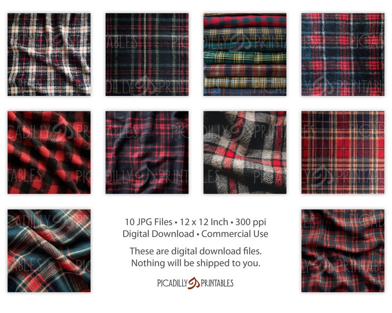 Fleece and Flannel Backgrounds, Warm and Cozy Textiles Digital Images ...
