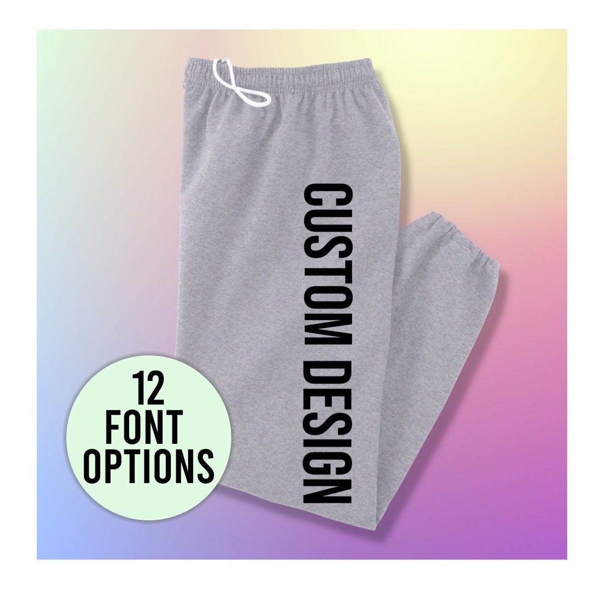 custom sweatpants design