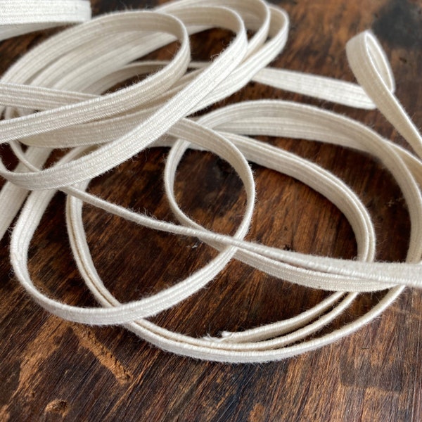 5mm Natural Soft Cotton elastic