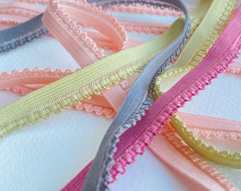 10 mm Eco - 5 metros de ribete de encaje Picot #8015