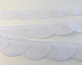 20mm Recycled Cotton lace #8008