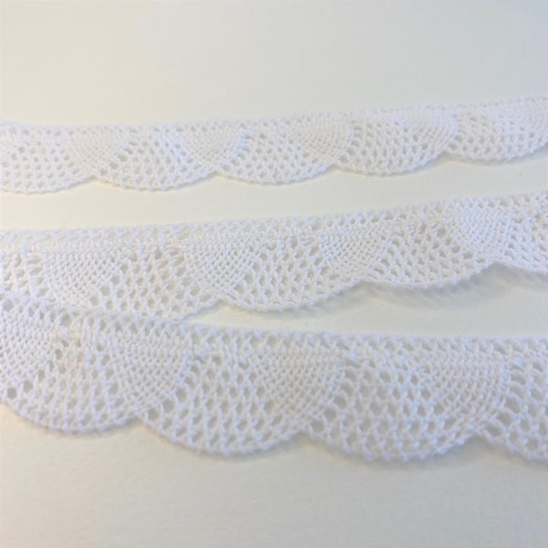 20mm Recycled Cotton lace #8008