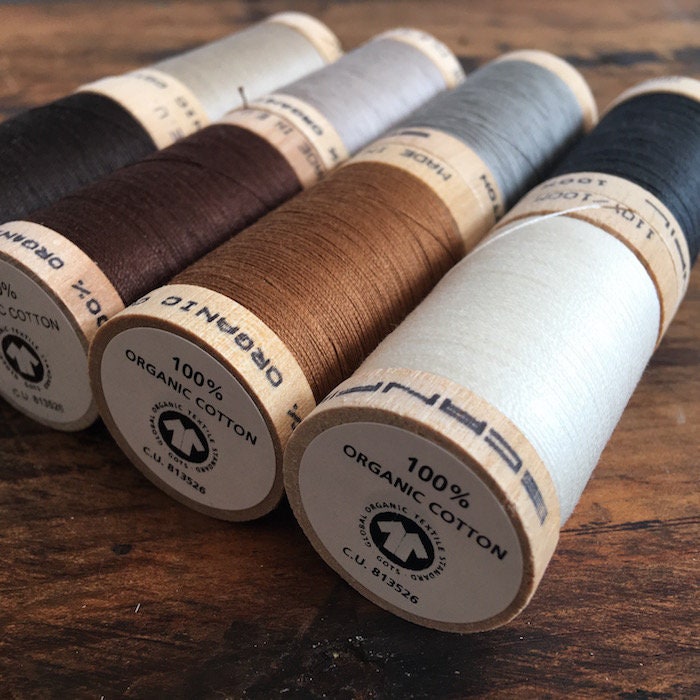 Sustainable Fine Tencel Overlocking Eco Sewing Thread, Ecological