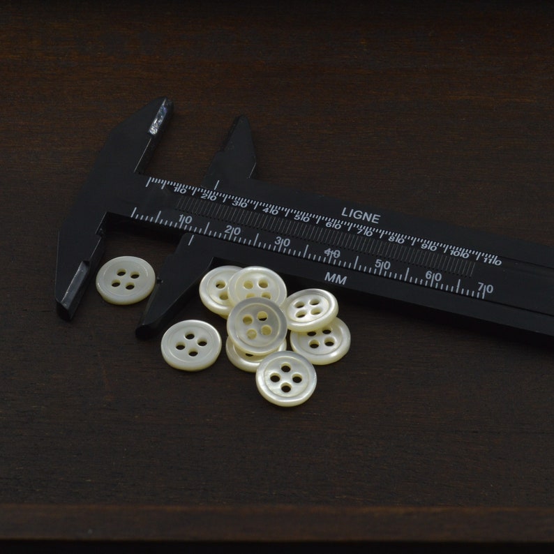 Button gauge measuring calliper in Lignes and mm sewing Etsy