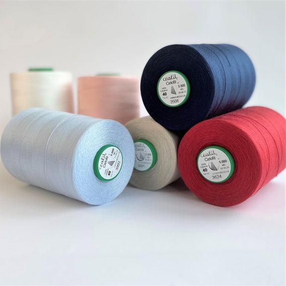 Sustainable Sew All TENCEL Eco Sewing Thread, Overlocking, Serger,  Industrial and General Hand Sewing, Serger, on 5000m Cones -  Hong Kong