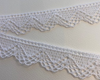 30mm Recycled Cotton lace #8007