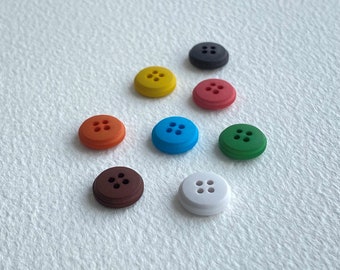 10 pcs 11mm 'Coventry' style Sustainable Shirt buttons