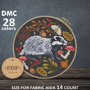 DMC I Can Stitch - Badger DMC I Can Stitch - Badger