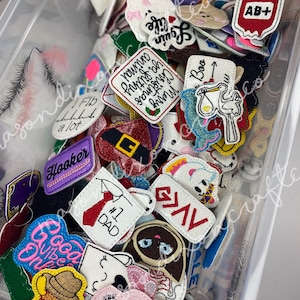 Feltie Grab Bags - 25-50 Assorted Felties - HUGE SAVINGS!!