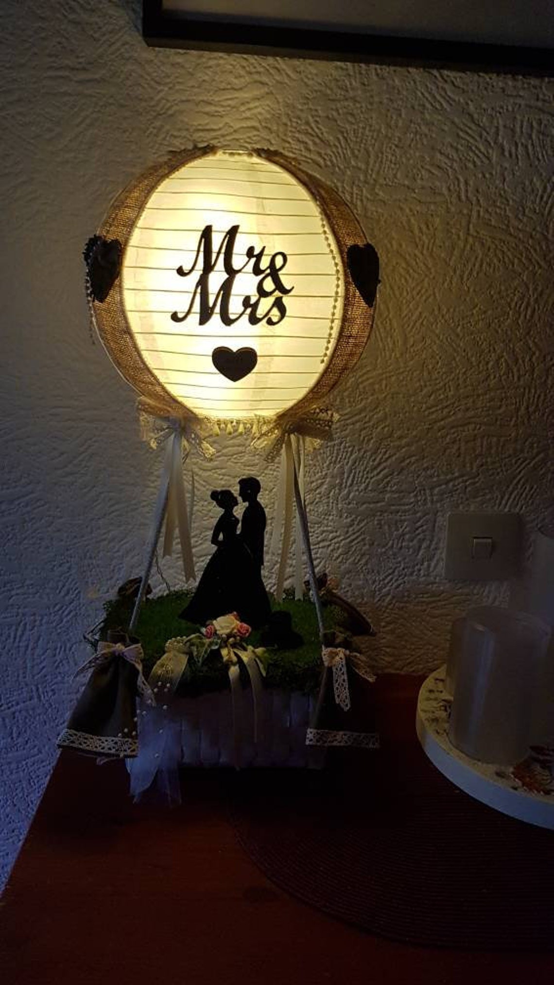 Geldgeschenk Hochzeit Heißluftballon Etsy.de