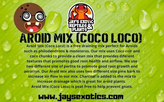 Aroid Soil Mix (coco Loco) 1 Gallon. - Etsy