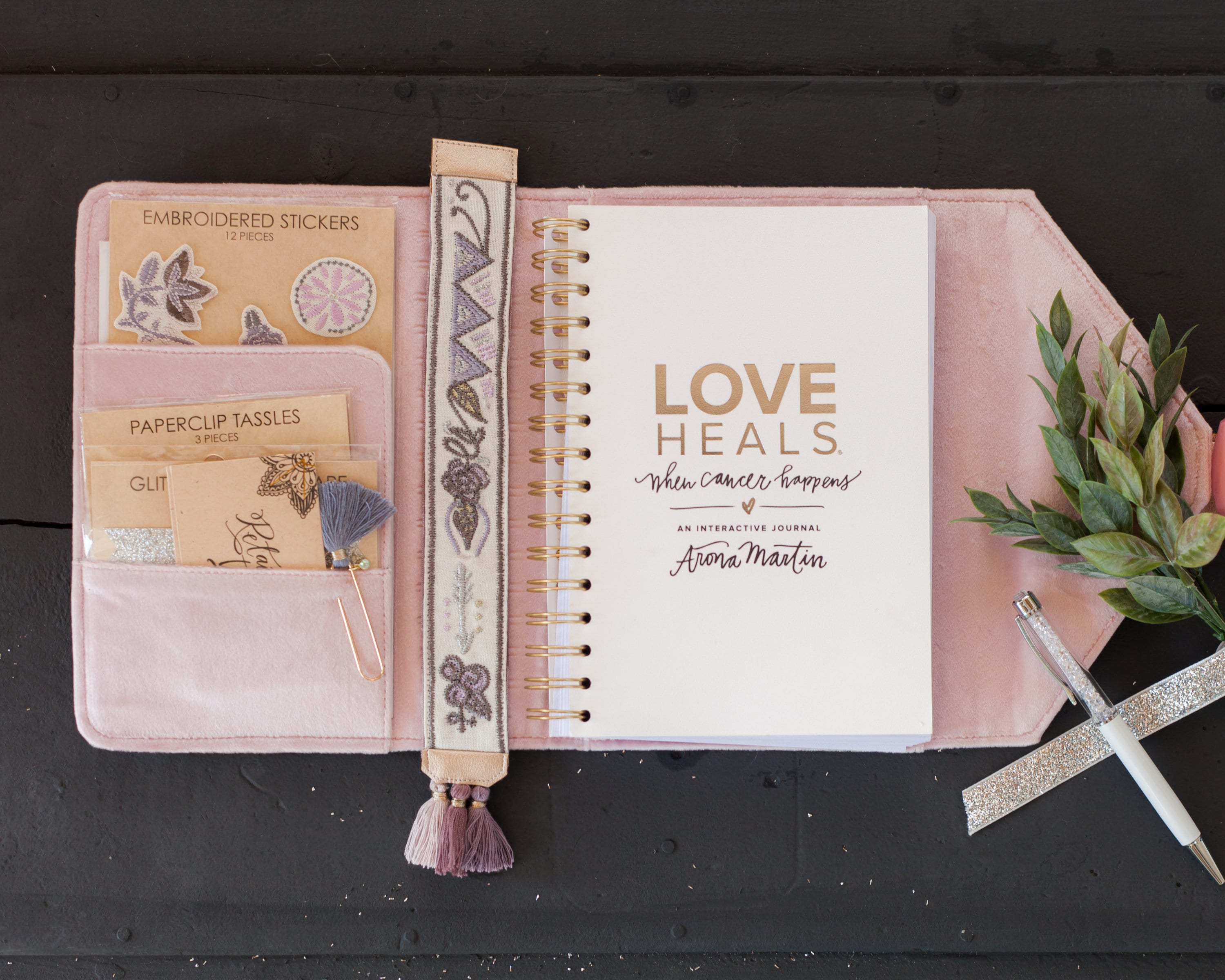 Personalized and Thoughtful Gift Journal for Cancer