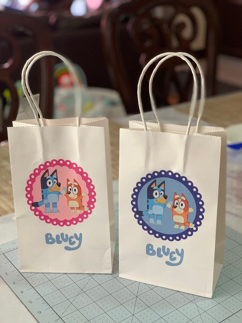 Bluey Girl & Boy Favor Bags Not a Set Etsy