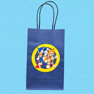 Sonic & Tails Favor Bags (SET OF 6)