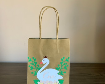 Swan One Favor Bags