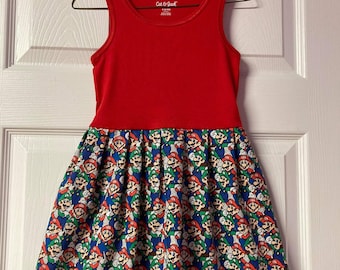 Mario and Luigi T-Shirt Dress