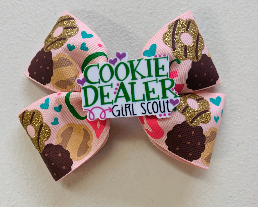 Girl Scout Cookie Bow Etsy
