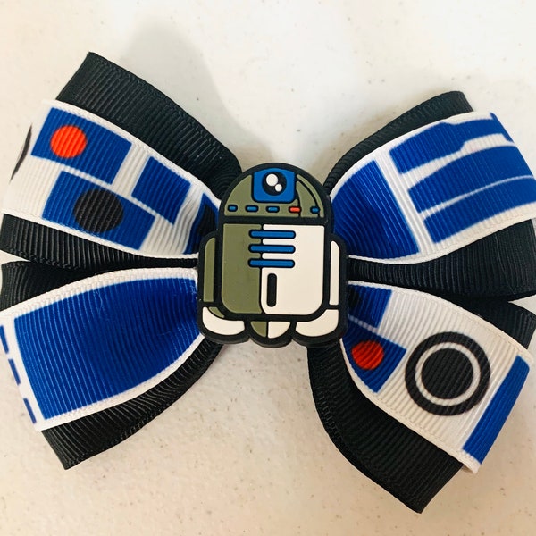 R2D2 ribbon bow