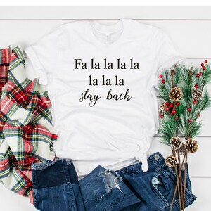 Funny 2020 Christmas Shirt, Christmas Song Lyrics Graphic Tee, Holiday Social Distancing Shirt, 2020 Christmas Gifts For Her