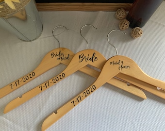 Braut Hänger, Braut kleiderbügel, Brautjungfern Kleiderbügel, Braut kleiderbügel personalisiert