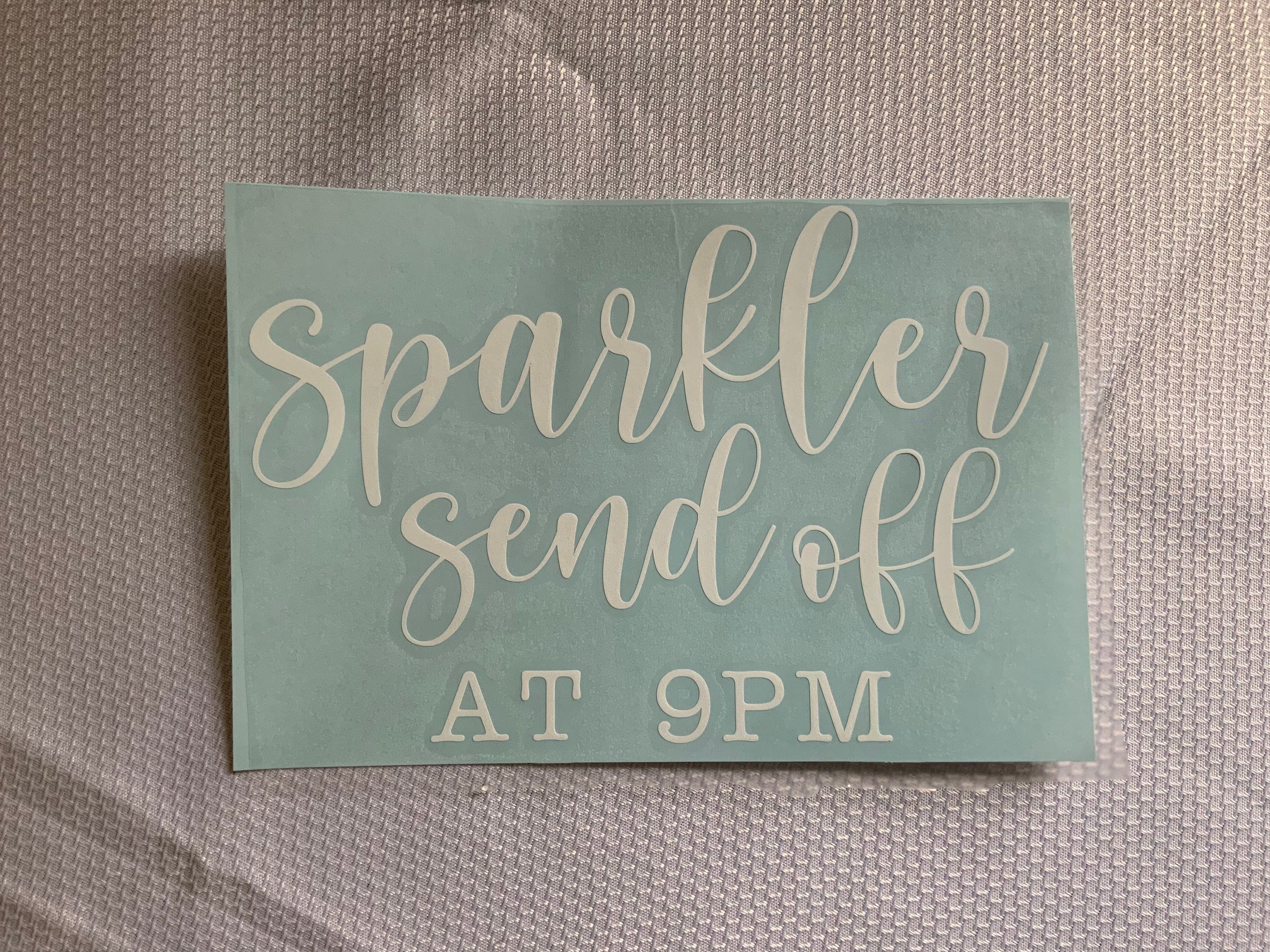 Wedding Sparkler Send off Sign, Wedding Sparkler, Rustic Wedding Decor ...