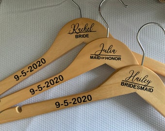 Braut Hänger, Braut kleiderbügel, Brautjungfern Kleiderbügel, Braut kleiderbügel personalisiert