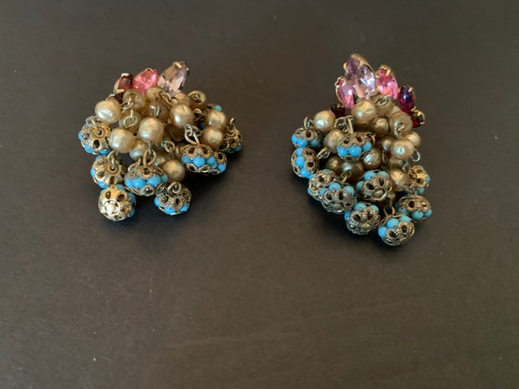 Hattie Carnegie Dangle Earrings