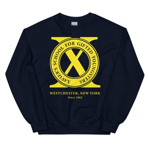 X-Men Cosplay Pullover | Klassische Farbgebung | Xavier&#39;s School für begabte Jugendliche