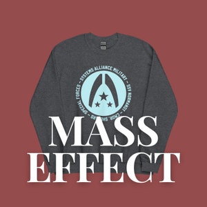Mass Effect Cosplay Sweater | Alliance Military 'off duty' Sweatshirt | Commander Shepard