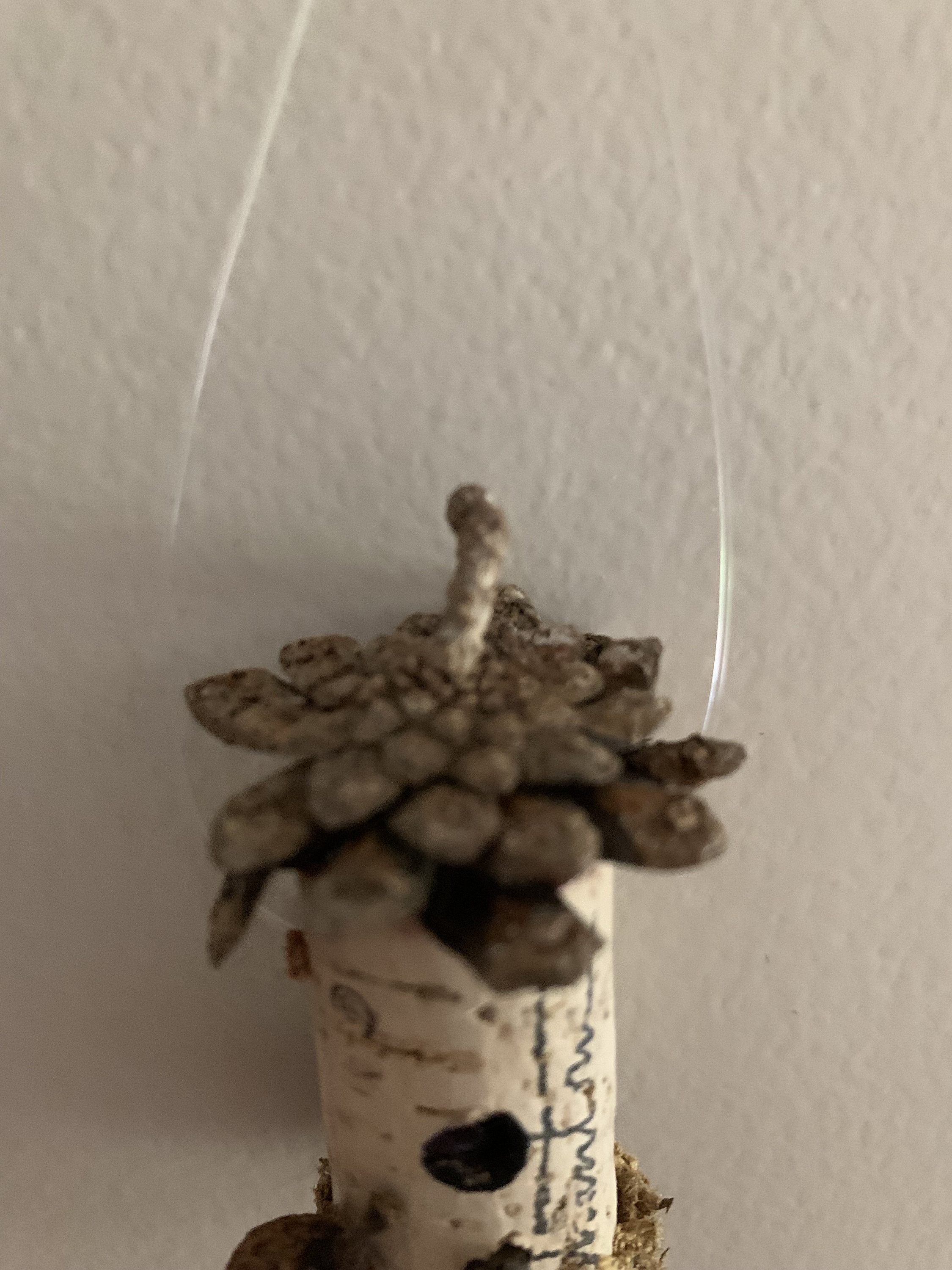 Wine Cork Pine Cone Handmade Birdhouse Christmas Ornaments Etsy