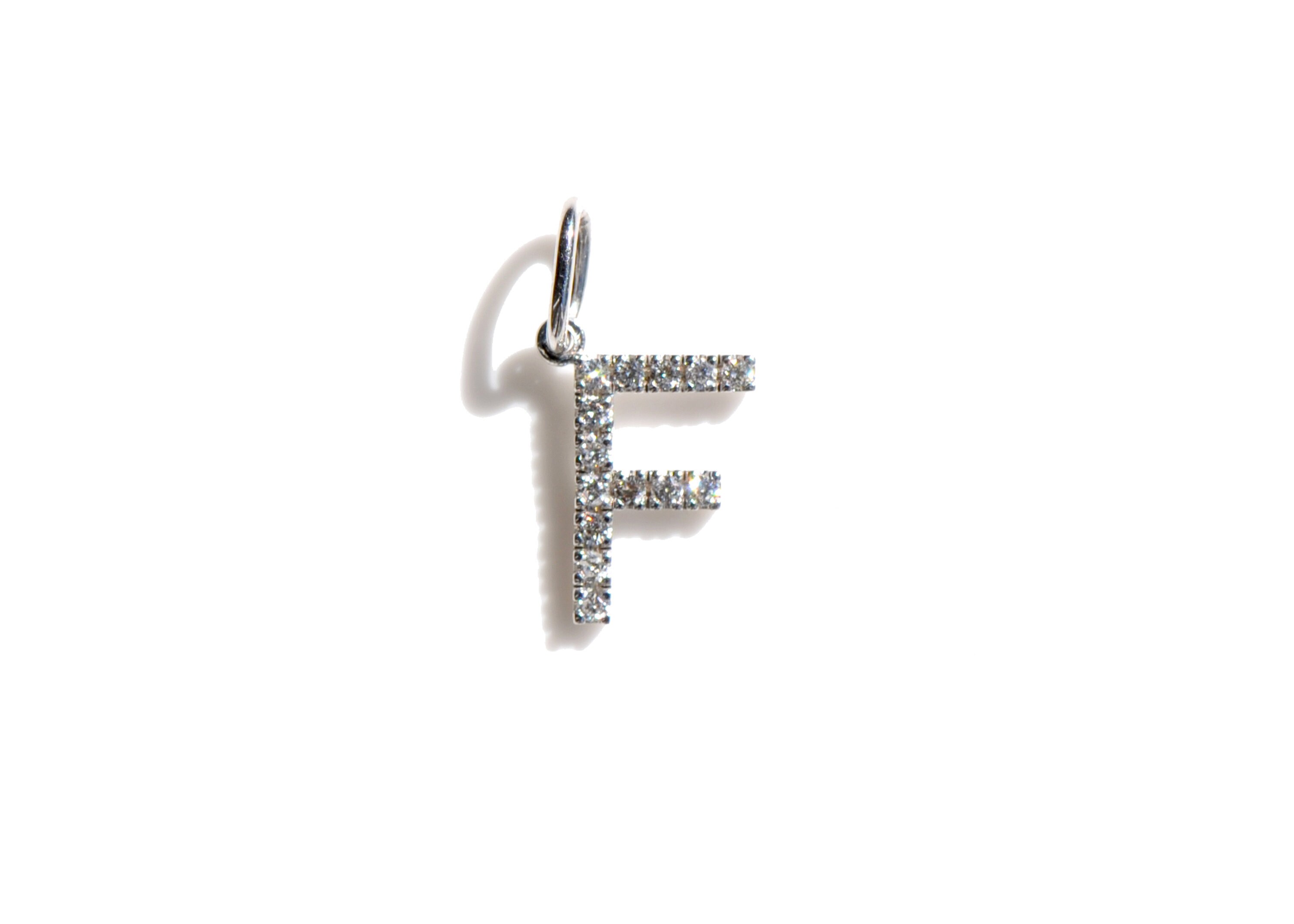 Diamond Pave Letter - Etsy