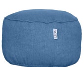 Sky Blue Slumber Nest Ottoman