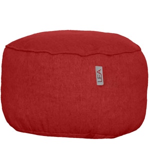 Berry Red Slumber Nest Ottoman