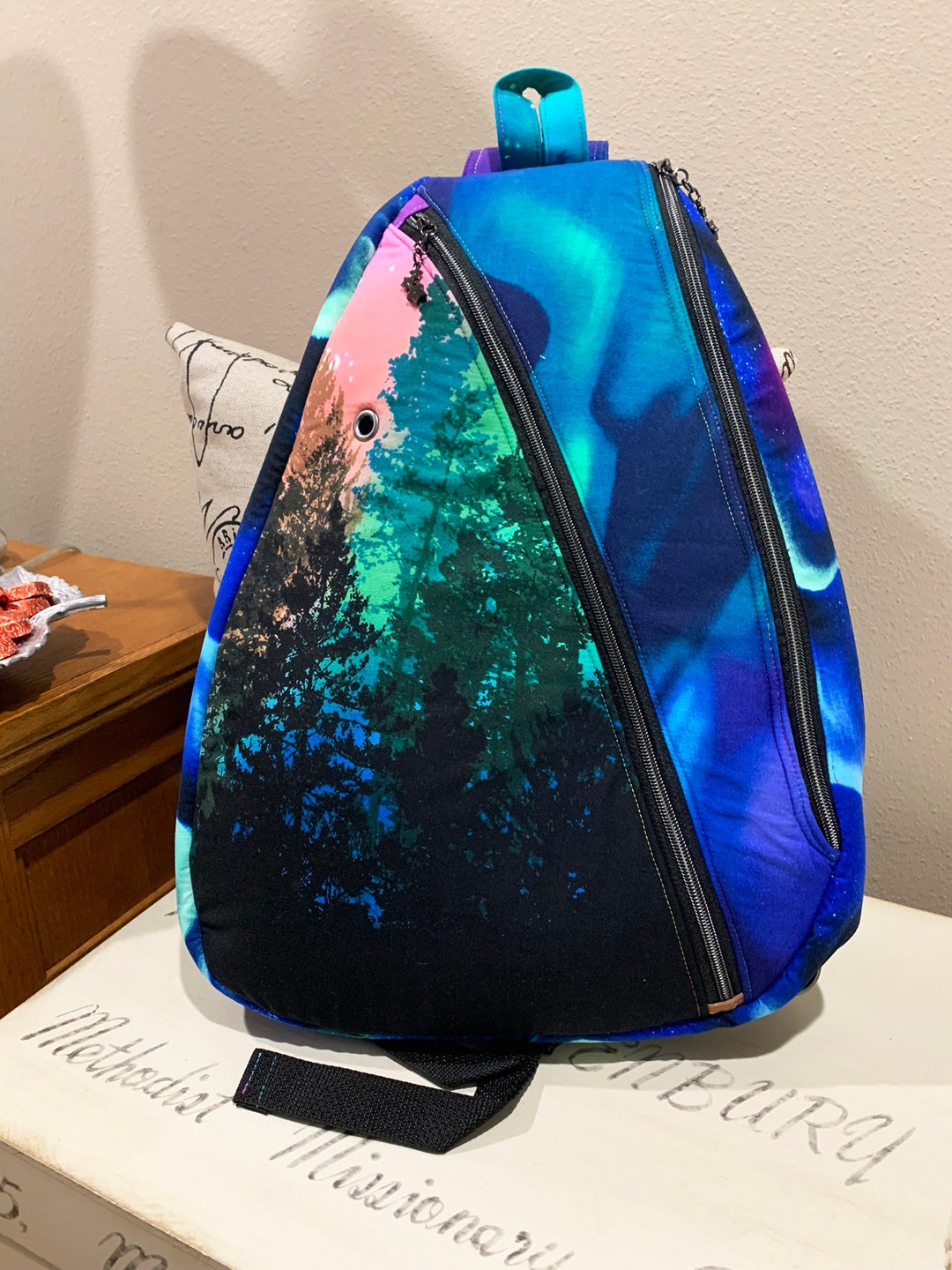Alaskan Nights Sling Backpack 1702 - Etsy