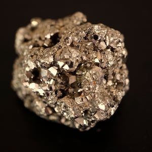 Natural Raw Pyrite Crystal Quartz Cluster Mineral Specimen Chakra Healing