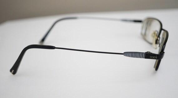 Rare Vintage Tods Black Matte Wire Rim Glasses TO… - image 8