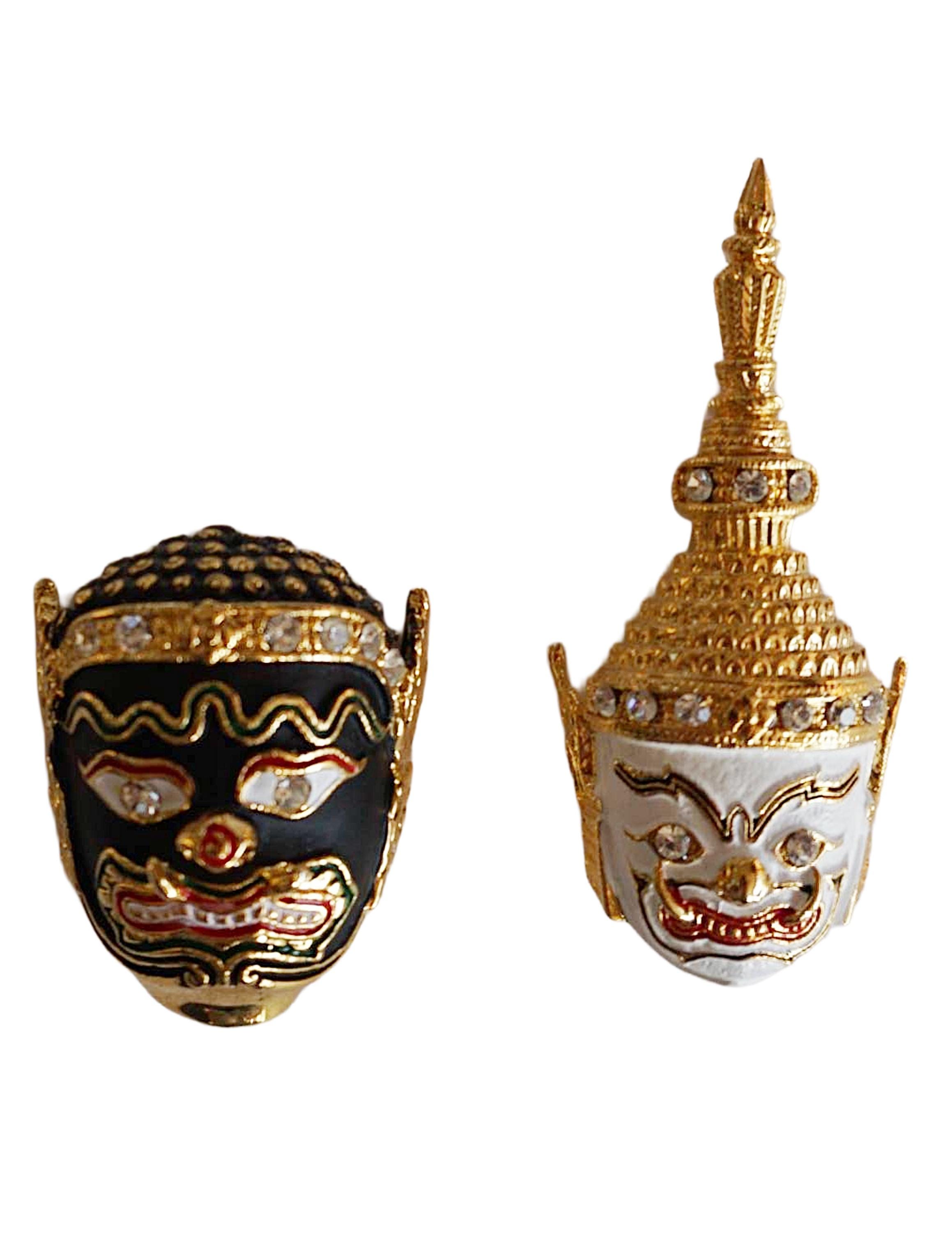 Thai khon mask - Etsy 日本