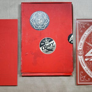 Boxed Set by SHEPARD FAIREY with OBEY Arkitip No. 51 Book and Signed Lithograph